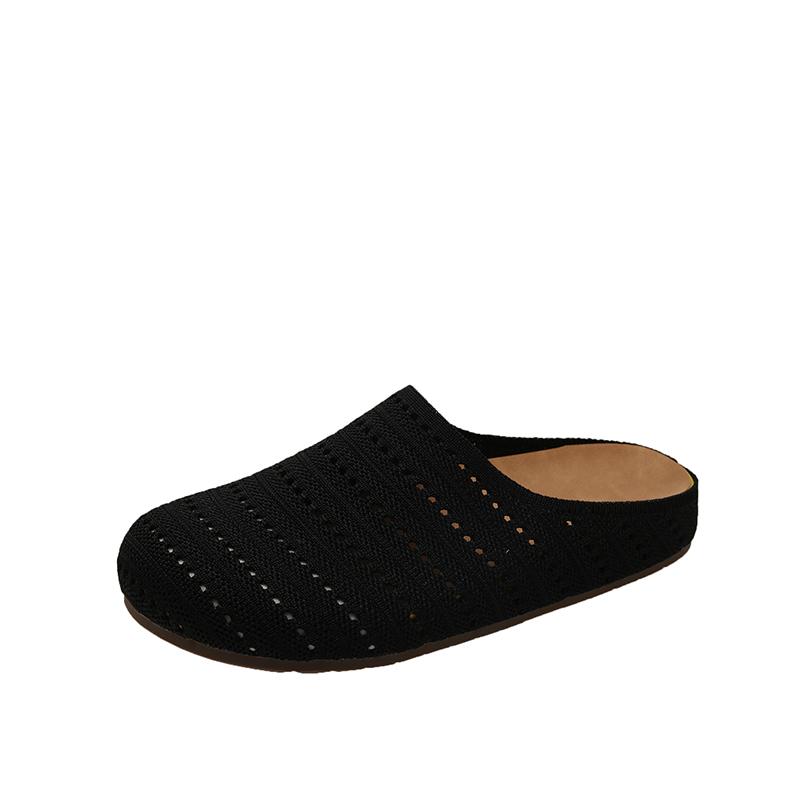 

Fashion 2025 Fashion Style Breathable Open-Toe Thick Heel Women s Summer Outdoor Wear Roman Style Hollow Out Slip-On Sandals 42 чёрный