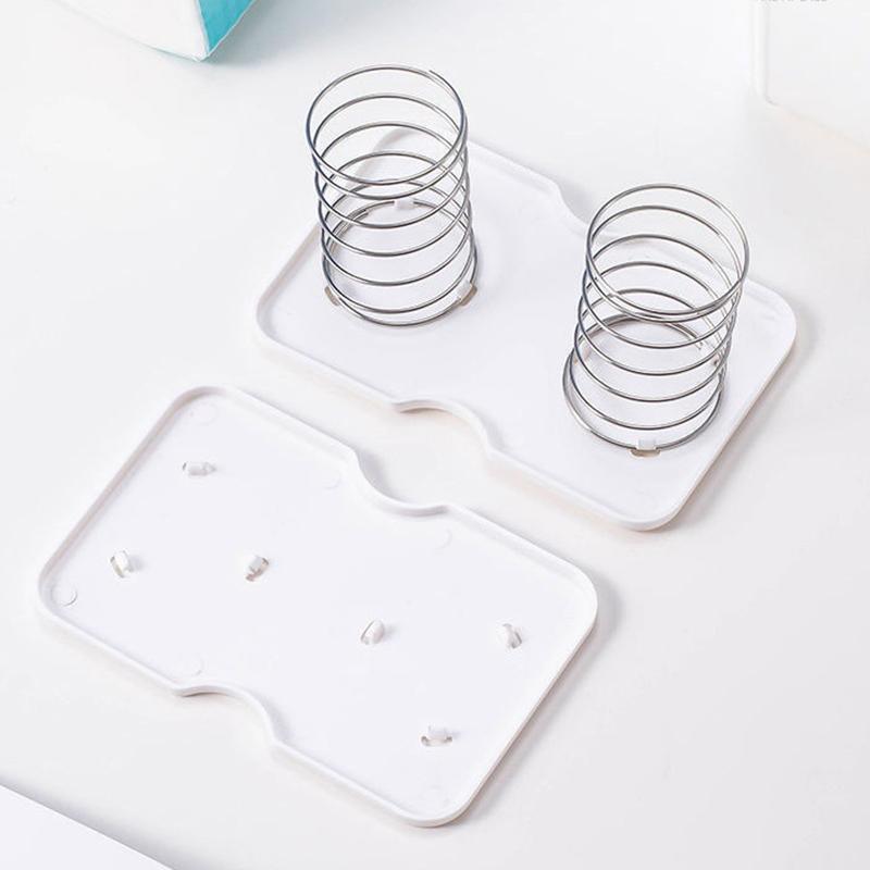 2 Pcs Tissue Dispenser Spring Support Automatic Lifting Spring Tissue Holder Easy Pick Up Tissue Container Suit For 90% Box