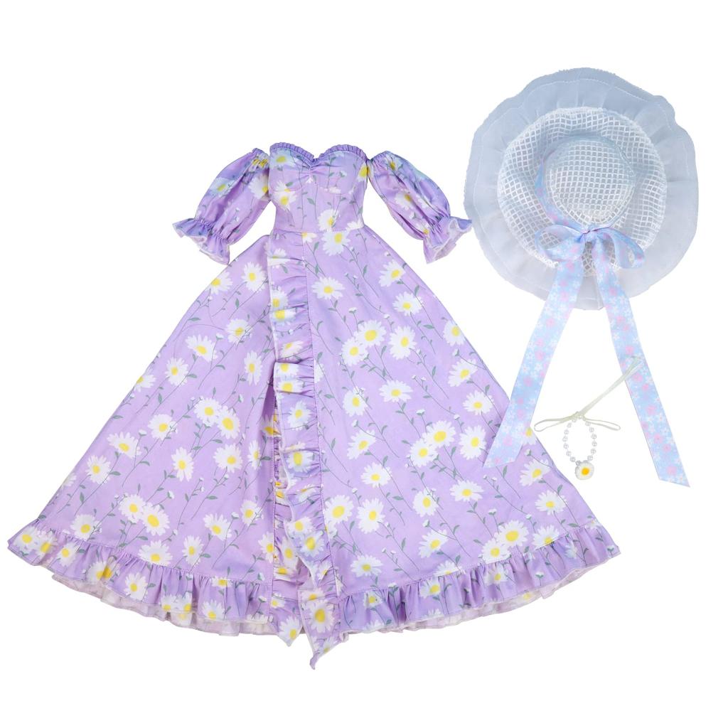 ICY Fortune Days Doll Clothes Ball Jointed Doll Clothes Cherry Blossom Alice Clothes Costume Cherry Blossom Ages 1/3 Kimono1 Hairpin1 6+ (suihua)
