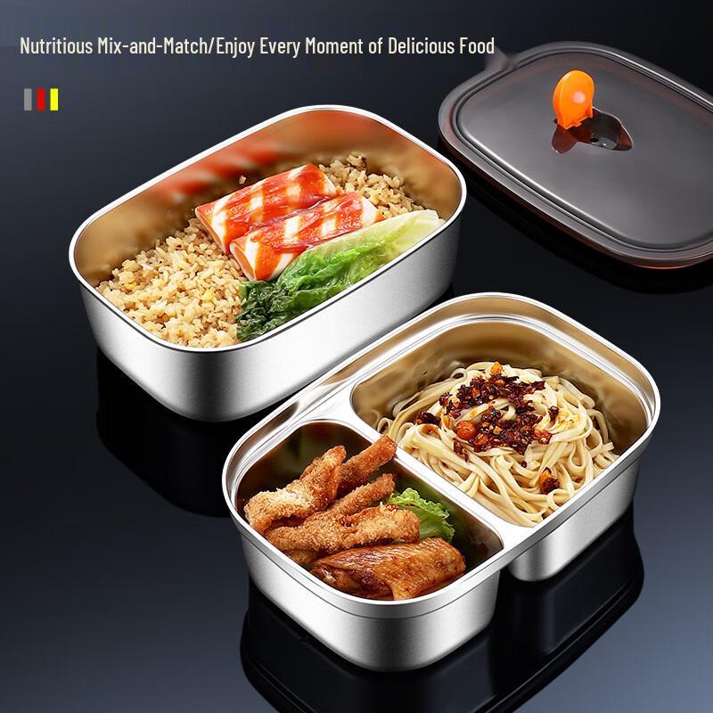 WuTuo 316 Stainless Steel Microwave-Safe Lunch Box