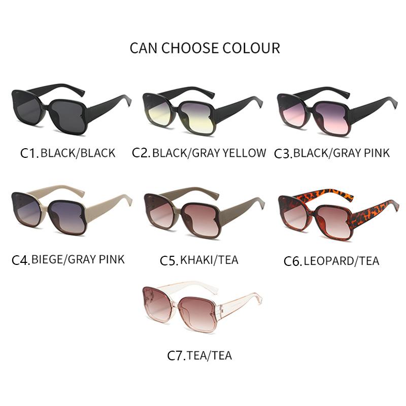 Vintage Square Sunglasses UV400 Luxury Brand Retro Fashion for Women Men Outdoor Travel Sun Glasses