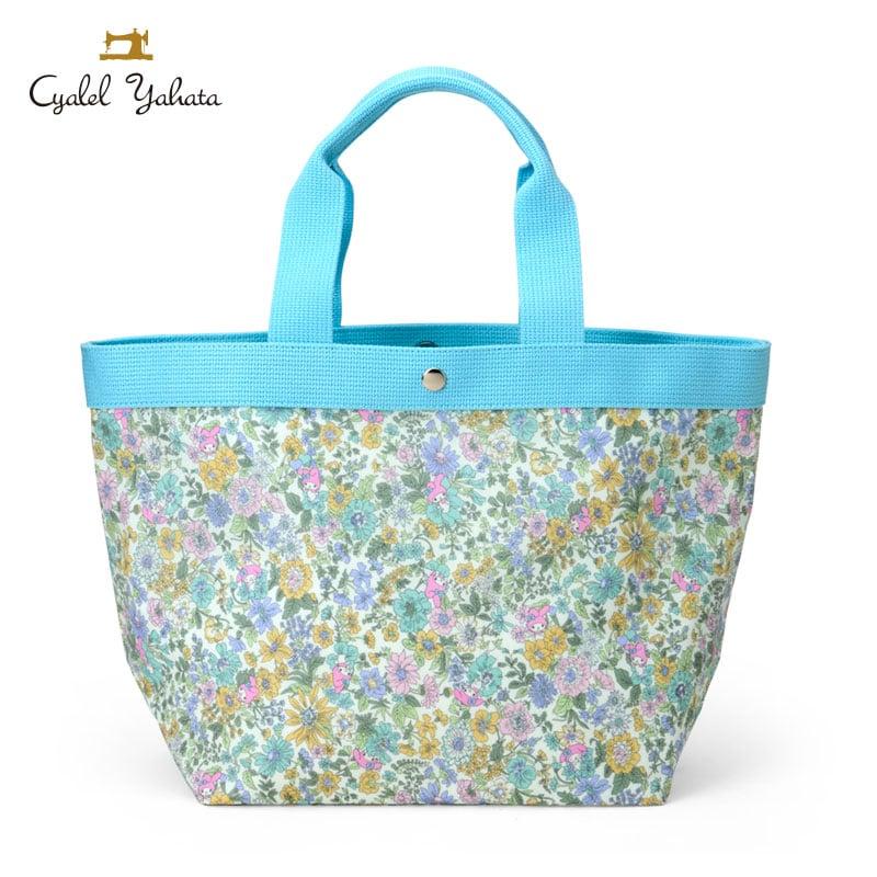 

Sanrio My Melody Liberty Fabrics Tote Bag L (Flower) Japan NEW Sanrio Characters