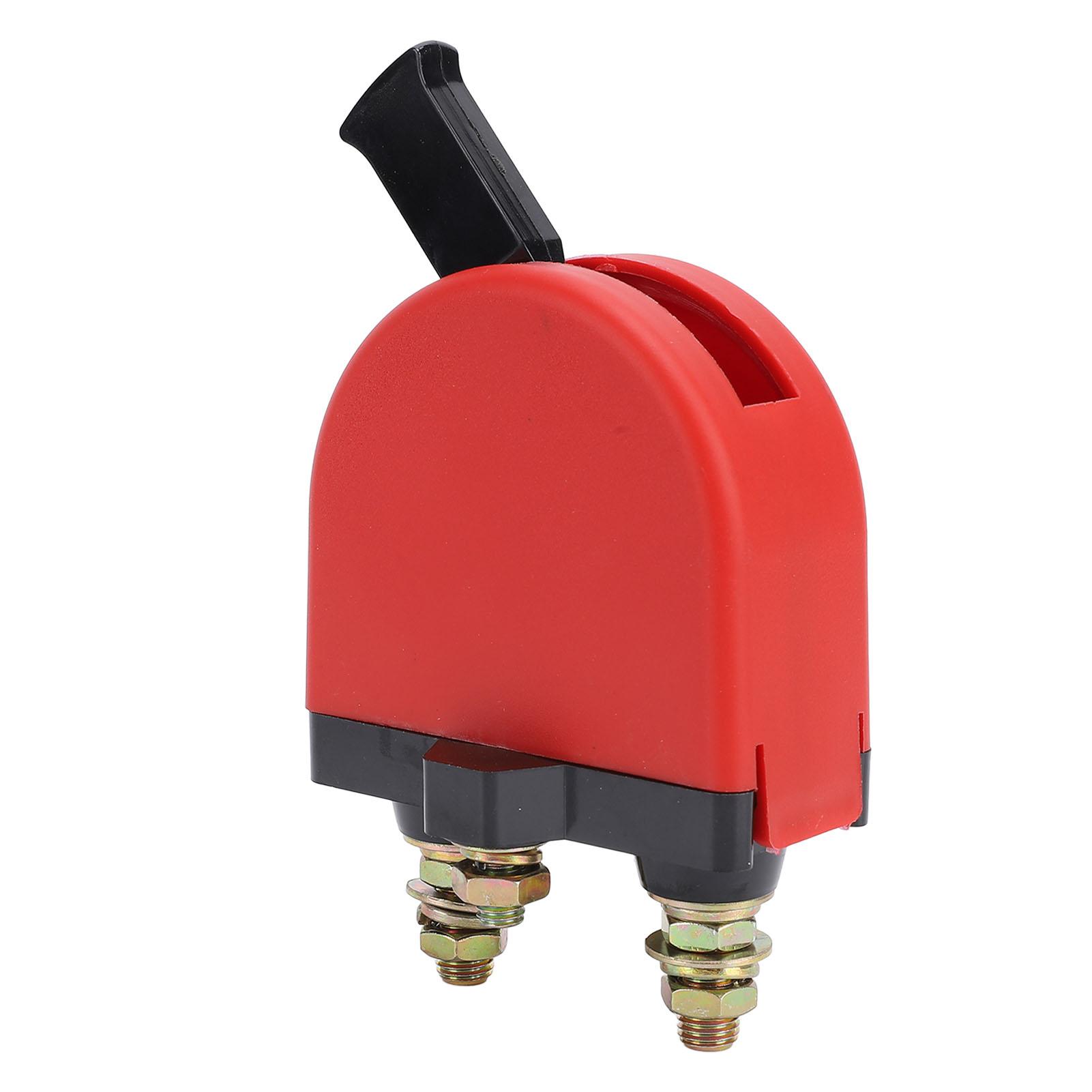 

Battery Power Off Switch 300A DC12 to 36V Enhanced Safety Battery Cut Off Switch for Vehicles RVs Yachts Boats White Red