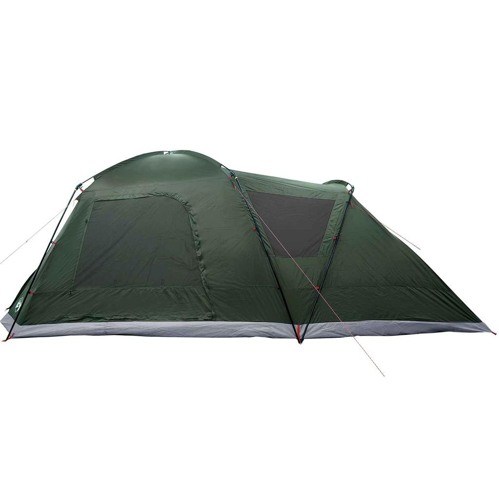 Cabin Tent with Roof Army Green 12 Person Polyester and Steel