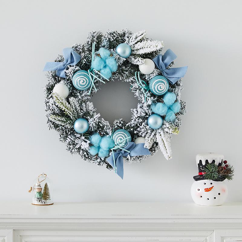 2026 Rattan Christmas Ring Wreaths for Window, Hotel, Mall & Event Decoration.