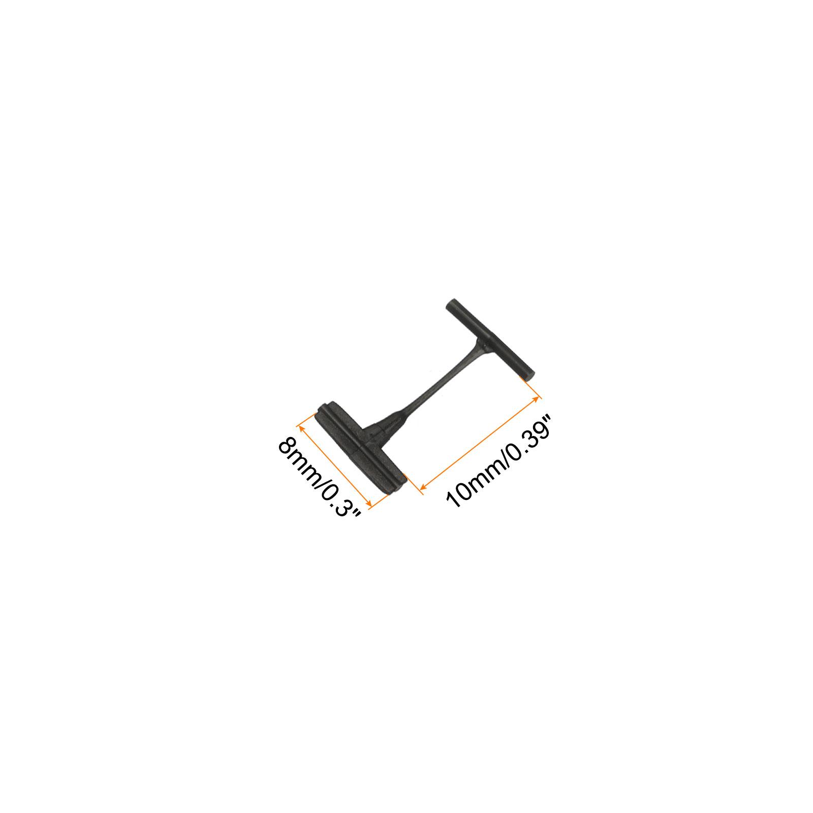 

3000pcs Standard Tagging Gun Fasteners Plastic Tags Clothing Tags Black Tags Barbs Attachments for All Standard Price Tag Gun