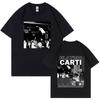 Rapper Playboi Carti Antagonist Tour T-shirt 2023 Concert Fans T Shirt Men's Fashion Hip Hop Short Sleeve Oversized T-shirts