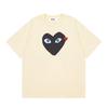 BeatStreet Nuova T-shirt 100% Cotone T-shirt da Uomo a Forma di Cuore Donna Nuova Marca Originale T-shirt Top da Uomo Manica Corta Estiva Moda Ami Amoring