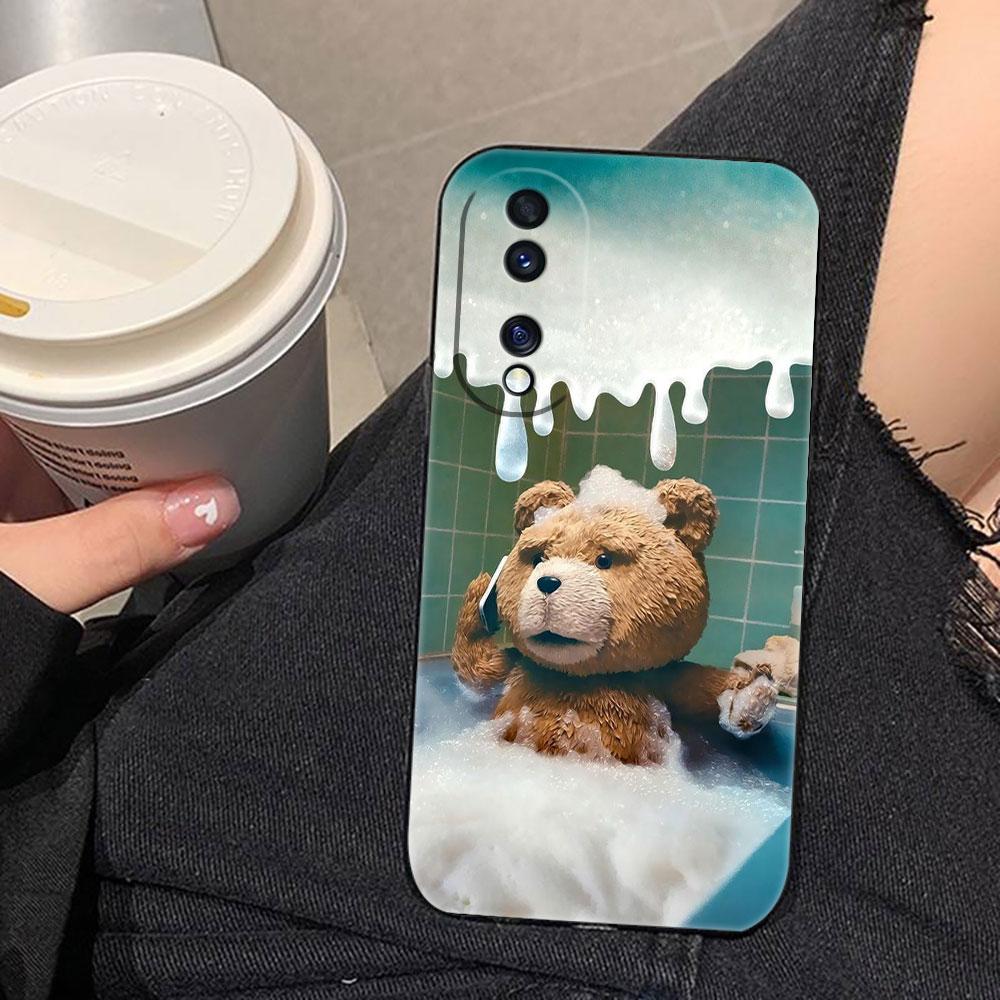 Naughty Cute Bear Phone Case For HUAWEI NOVA 3I 7I 8I 9 HONOR 400 20 90 X5C X6B X7 X7B X7D X8 X8B X9 X9B X9D X9A Cover Case Capa