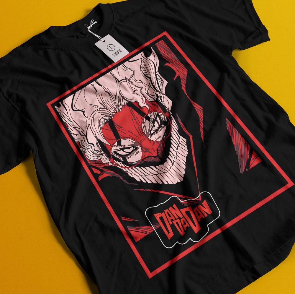 

Футболка Dan Da Dan Футболка Окарун Футболка Момо Аясэ Футболка Кен Футболка Турбо Джин Айра Сэйко 2XL