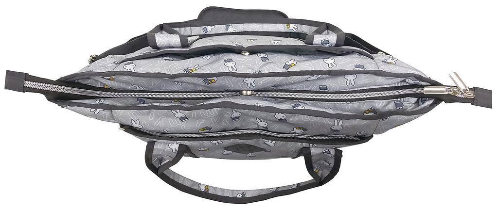 iPlanning Miffy Mother Tote Gray K2072 W35×H34×D16cm