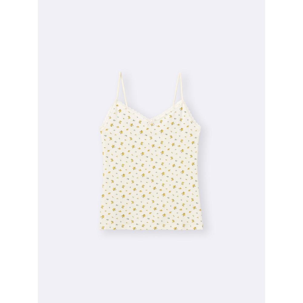 GU by Uniqlo Cotton Blend Camisole  Dry   Flower 