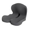 Universal Seat Cushion Anti-Slip Base Design Memory Foam Seat Cushion with Lumbar Support Ergonomic Wheelchair Cushion