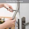 2M Sponge Foam Seal Strip Tape Adhesive Anti Collision Soundproof Weather Stripping for Doors Windows Furniture Protection