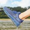 Men's shoes 2025 summer new mesh shoes casual sports shoes breathable hollow mesh shoes trendy running shoes