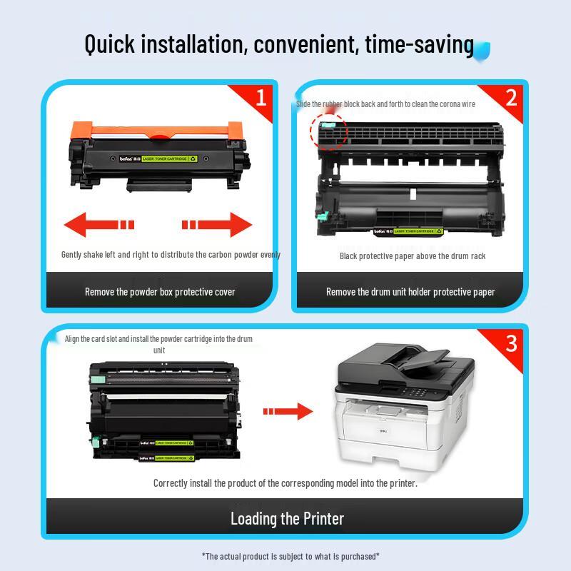 Deli DM34ADN Series Compatible Printer Consumables