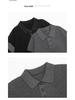 Mu Yuan Men's Retro Autumn/Winter Knit Polo Sweater - American-Style Casual Top