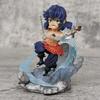 Anime Demon Slayer Hashibira Inosuke Combat Action Figure Model Toys Desk Decor Collectible Gifts PVC Form Statue Doll Boxed Poseable Articulated