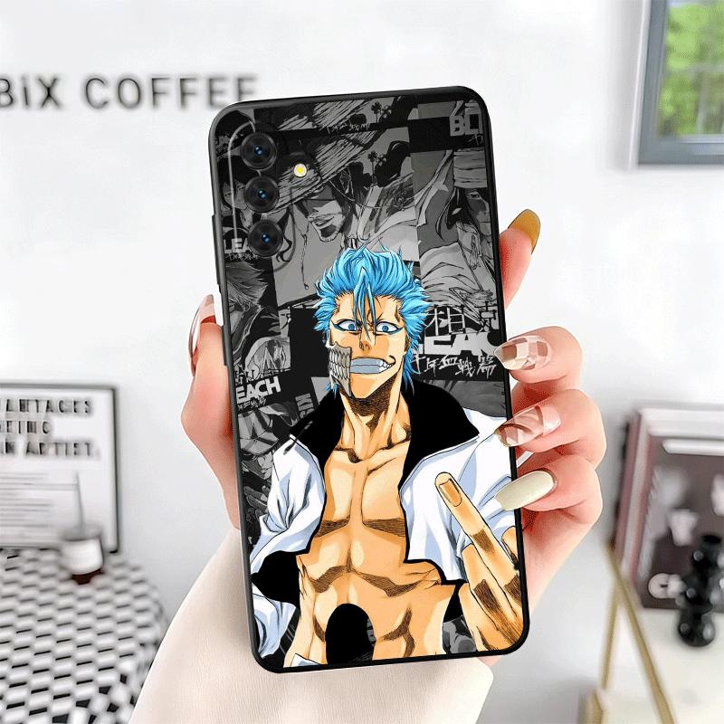 Bleach Grimmjow 6 Soft Phone Case for Samsung A17 A37 A57 A16 A26 A36 A56 A15 A25 A35 A55 A14 A24 A34 A54 A13 A23 A33 A53 A52 A1