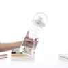 2000ml Stylish Women's Water Bottle with Straw & Scale - Portable for Outdoor & Sports