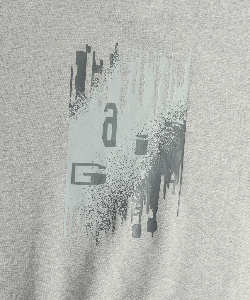 GAINSBORO Digital Logo Sweatshirt_Melange Grey