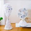1pc Dust Cover, Household Fan Dust Cover, Dust Fan Cover, 3D Fan Cover, Suitable for Kitchen, Living Room, and Bedroom, Home Organizer and Storage