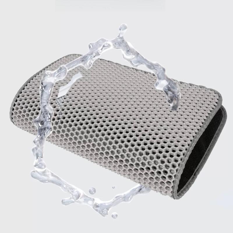 Pet Double-layer EVA Cat Mats Waterproof Non-slip Claw Grinding Cat Litter Pad Suitable for Cat Litter Box Kitten Accessories