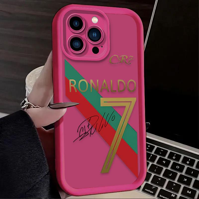 Football Number 7 Phone Case For Samsung Galaxy A17 A07 A06 A26 A16 A06 A35 A55 A25 A05s A15 A54 A34 A36 A24 5G Soft Back Cover