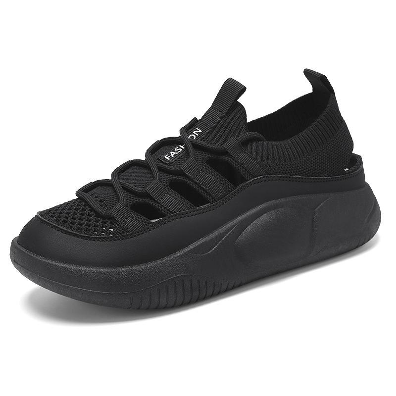 

2025 весна и лето высококачественные сплошные полые сетчатые спортивные кроссовки с большим глазом импортные женские спортивные кроссовки для бега на открытом воздухе большого размера 34