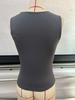 2025 European & American Women's Square Neck Slim Sleeveless Fashion Vest