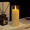 Acrylic LED Candle Light with Swaying Flame and Cup