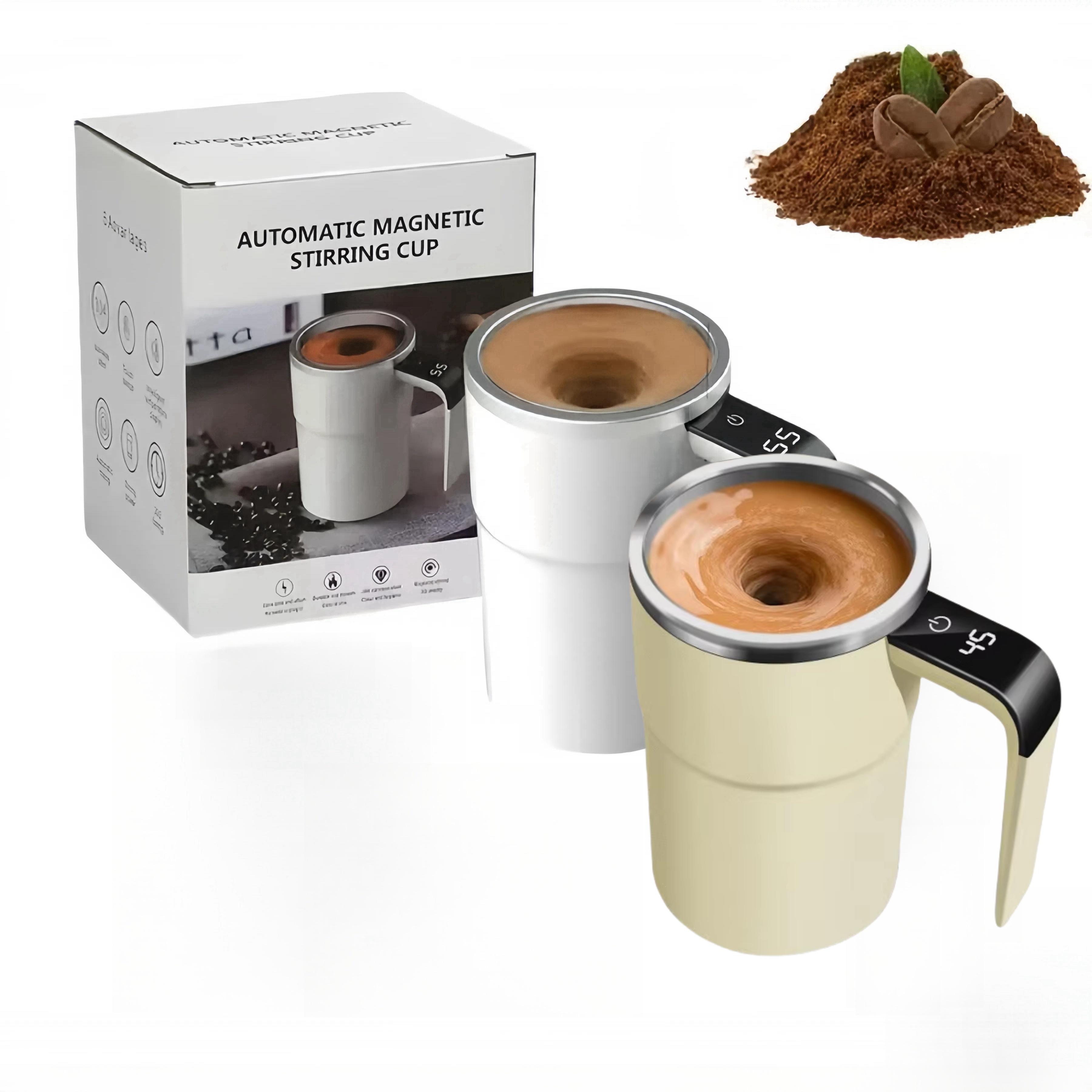 

2Pcs/3Pcs Multi-Color USB 380ML Automatic Magnetic Coffee Cup Electric Self Mixing Mug Waterproof Food Safe Mug for Coffee Tea