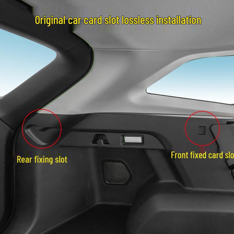 2025-2026 Geely Boyue L Trunk Cargo Cover for Fourth Generation Storage Baffle Interior