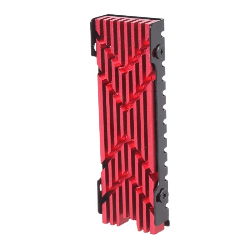 Thin M.2 2280 SSD Heatsink Featuring Multiple Heat Paths Enhances Cooling On PCIe4.0 Drive