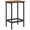 Bar Stool Reclaimed Wood 40 X 32 X 74 Cm Engineered Wood