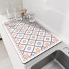 Super Absorbent Kitchen Dish Drying Mats Non-slip Coffee Drain Pad Quick Dry Tableware Kitchen Faucet Placemat Dinnerware