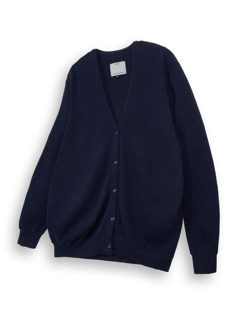Hervino Daily Essential Comfort Knit Cardigan [Navy]
