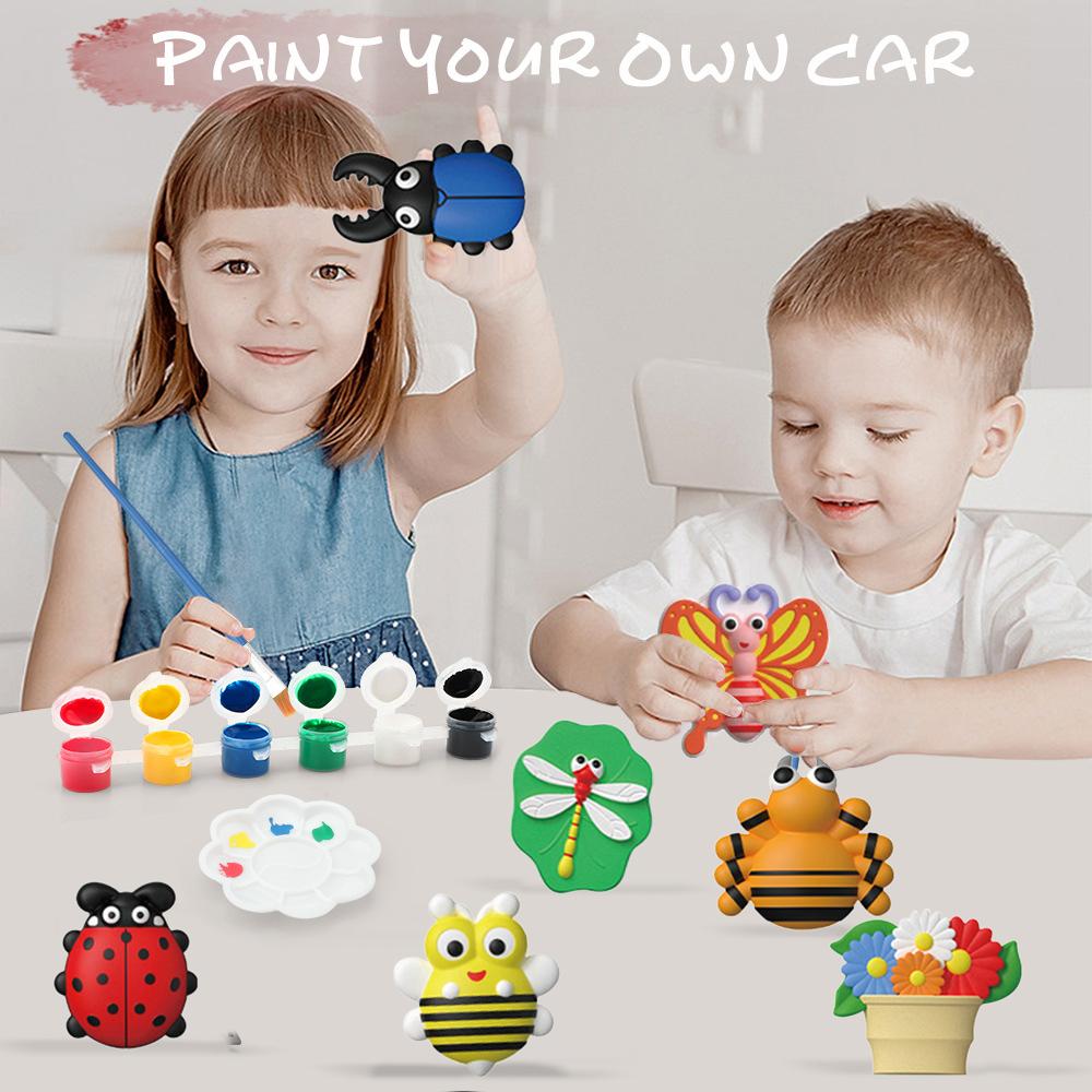 Kit de Pintura Artes e Ofícios para Crianças Pássaro Brinquedos Espaciais Materiais de Arte e Artesanato Lembrancinhas de Festa Criatividade