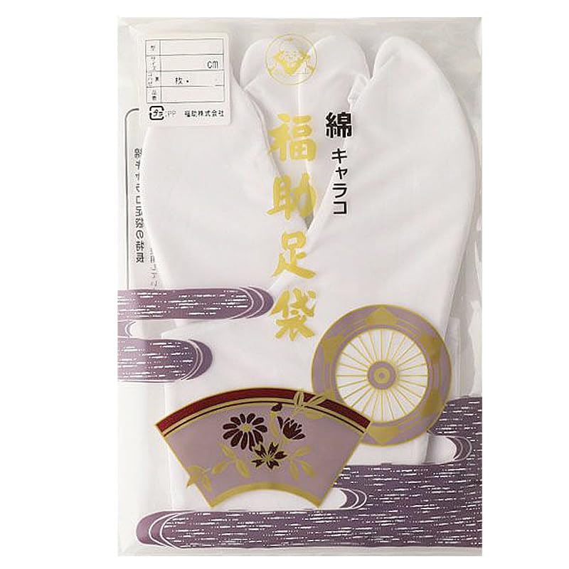 

Fukusuke Cotton Calico Tabi Tabi Socks with Sarashi 100 Sizes Fukusuke Size Socks, 4-Ply Lace-Up Lining, Wave-Shaped, Available, Fit, White, 7002-000, белый