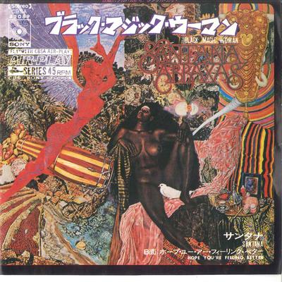 7palcová deska SANTANA - Black Magic Woman CBSA82089 CBS SONY 1970 Japonský rock Použitá