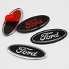 NGGU1 58mm Aluminum Car Steering Wheel Badge Emblem Overlay For Ford Focus F150 Ranger Mondeo Kuga Auto Tuning Styling Accessories
