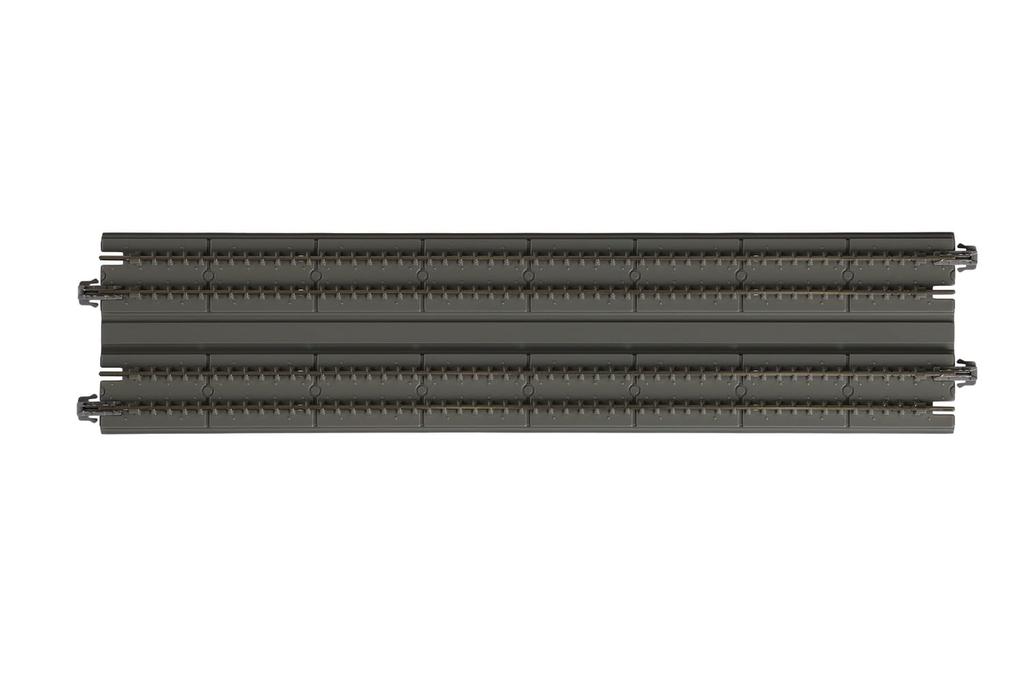 KATO N Gauge Double Track Slab Straight Track 248mm Railway Model Supplies (2 Pieces) 20-006