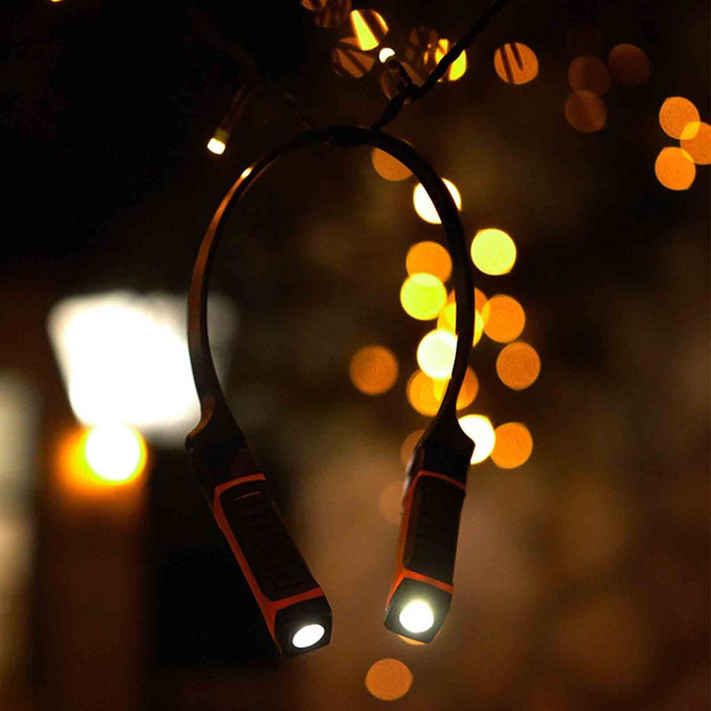 1PC LED Collo Luce di lettura 105 gradi Rotante Leggero Ricaricabile Collo Luce per Appartamento Fattoria Soggiorno Dormitorio Barbecue
