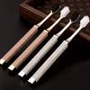 2Pcs Luxury Soft Toothbrushes, ultra-soft microfiber bristles with non-slip handles. Gentle care for sensitive teeth and gums.
