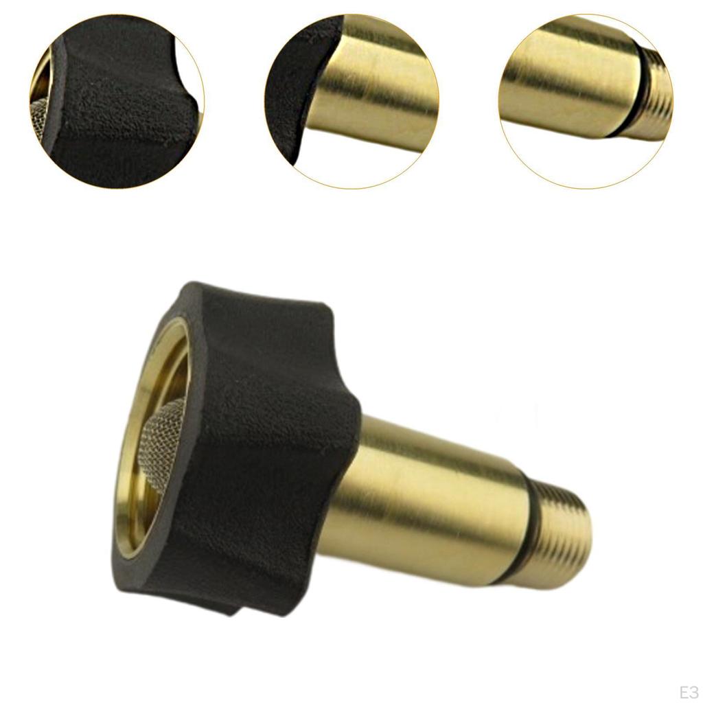 3/4"; Samice na 3/8" Samec pro připojení čisticí pumpy