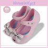 Charming Mini Melissa Girls British College Wind Bow Tie Kid Shoes For Stylish Children