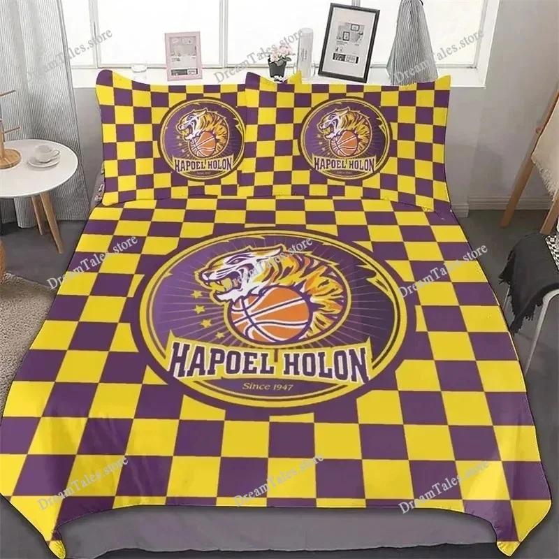 3D Printed Hapoel Holon All Season Duvet Cover Bedding Comforter Sets Soft Quilt Cover and Pillowcases Single Double Queen King