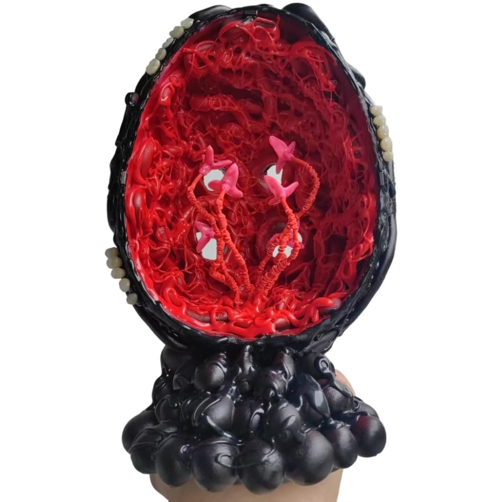 

AIEK 1/12 Scale Genbu Machine Girl Head, Weapon, Otherworldly Tool, Bizarre Tentacles, Handmade Resin Painted, DIY Magical Modification, Base, Egg-Sha