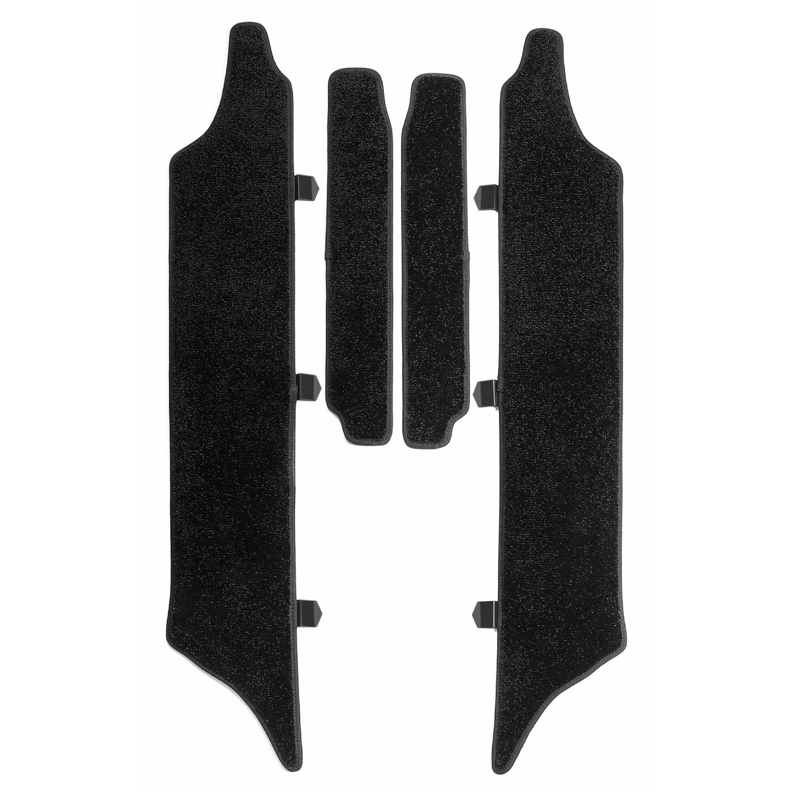 

Автомобильные коврики, накладки на ноги для Toyota VOXY NOAH 90 Series 2024 2024, нескользящие коврики для педалей передних и задних дверей, защитные аксессуары