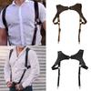 PU Leathers Suspenders for Men, Vintage Men Harness Punk Apparels Strap Chest Shoulder Belt Accessories